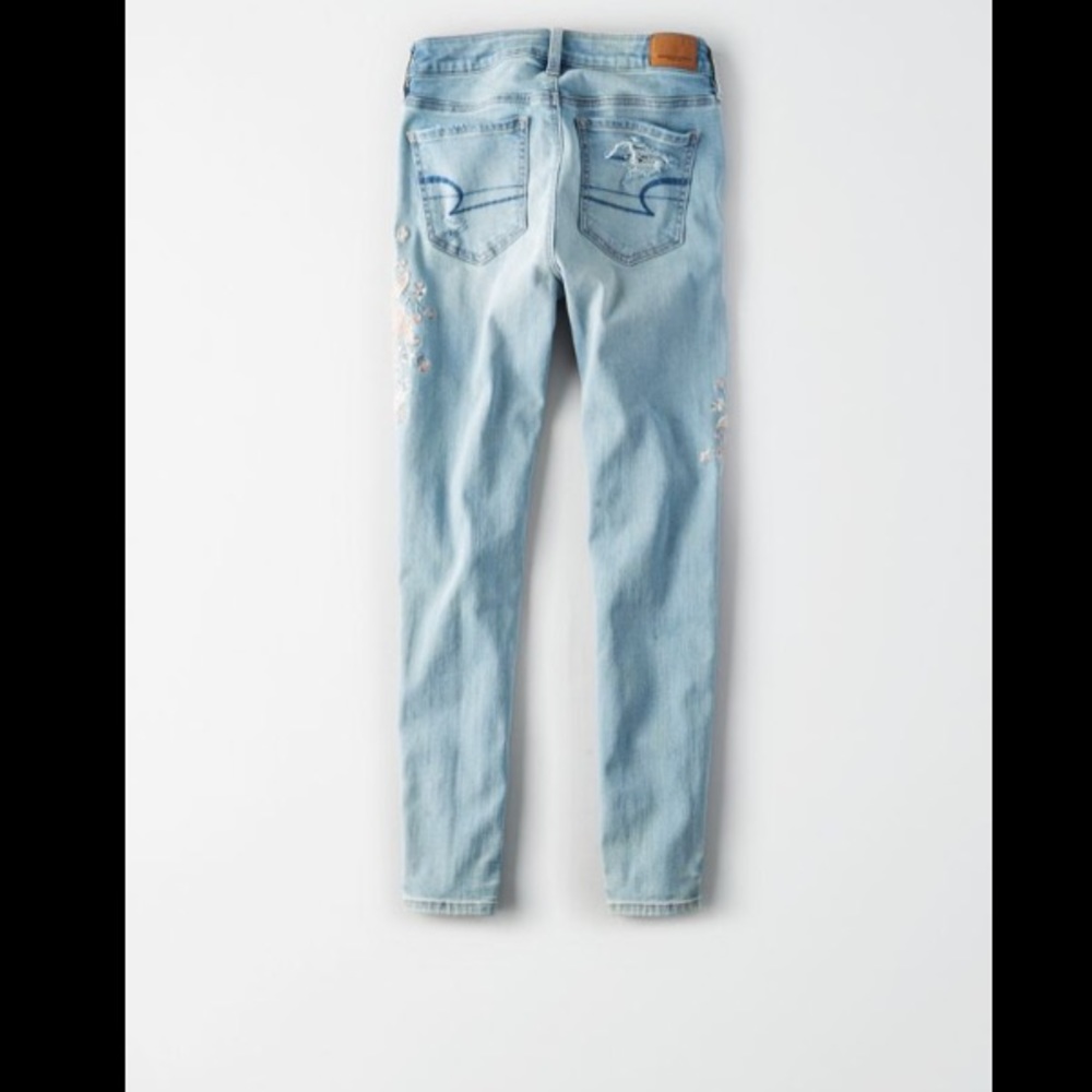 AEO High Waisted Jeggings Crop NWT - Picture 5 of 6